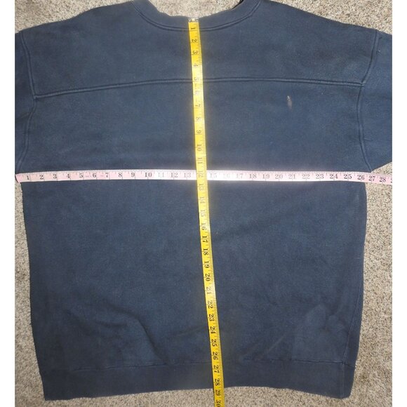 Vintage 90s University Illinois Illini Galt Crew Heavy Pullover Sweatshirt XL - Picture 7 of 7